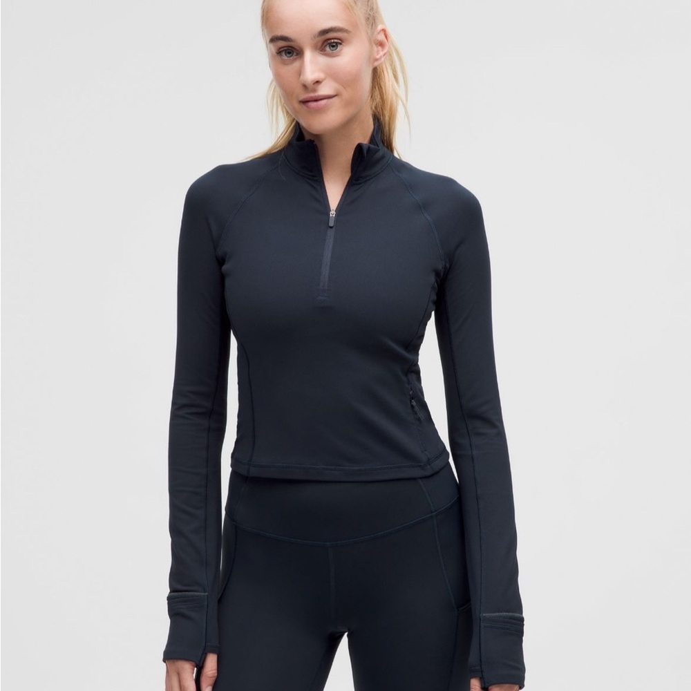 NWT Lululemon It’s Rulu Cropped Half Zip